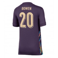 Camiseta Inglaterra Jarrod Bowen #20 Visitante Equipación para mujer Eurocopa 2024 manga corta